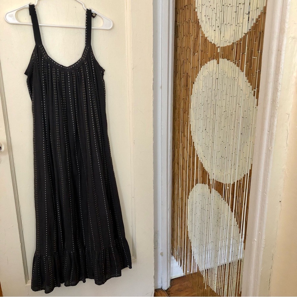 BSBEE Gorgeous grey with white dot cotton dress